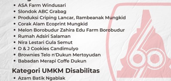Flyer Finalis UMKM AWARD 2024
